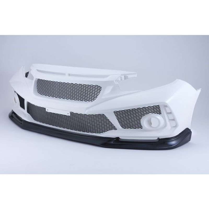 Spoon FRP Aero Bumper Front, Carbon Lip - Civic Type R FK8