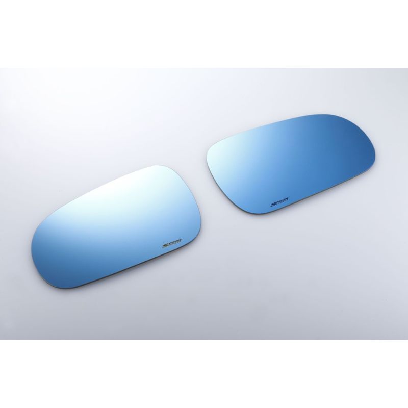 Spoon Blue Wide Side Mirror Glass - Civic EK / Integra DC2