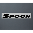 Spoon Sports Team Sticker, Black 300mm