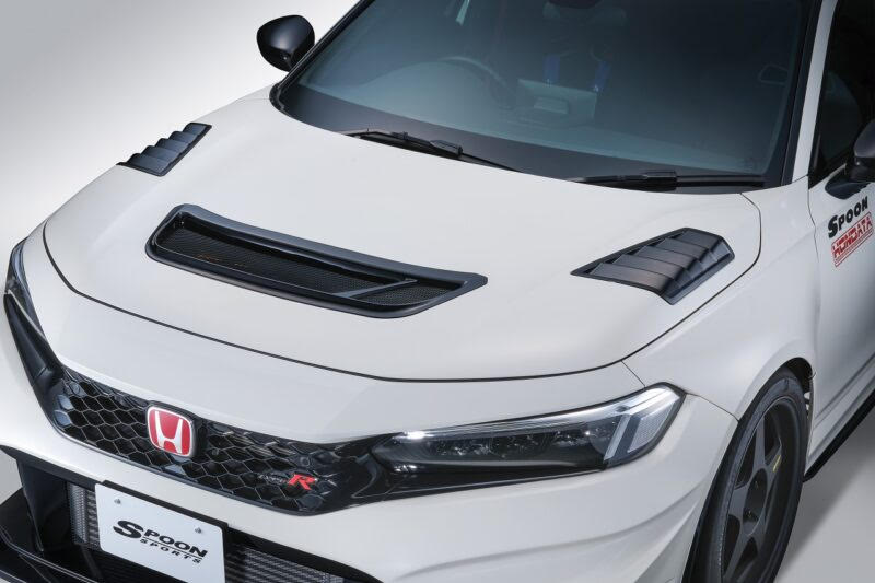 Spoon Sports S-Tai Vented Bonnet (no Rain Cover) - Civic Type R FL5
